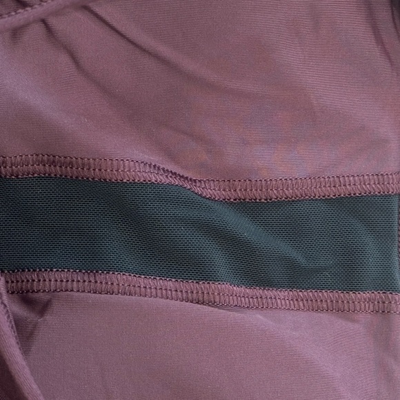 NWT JOHNNY WAS CALME Burgundy Strappy CROP sports Bra - Picture 8 of 8